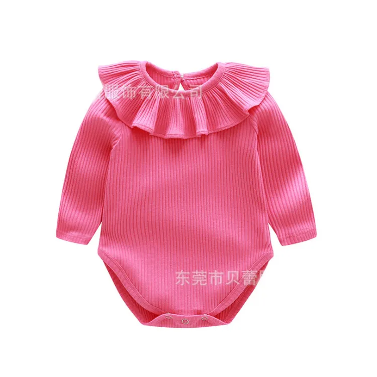 Комбинезоны для маленьких девочек модная весенняя одежда новорожденных Детский