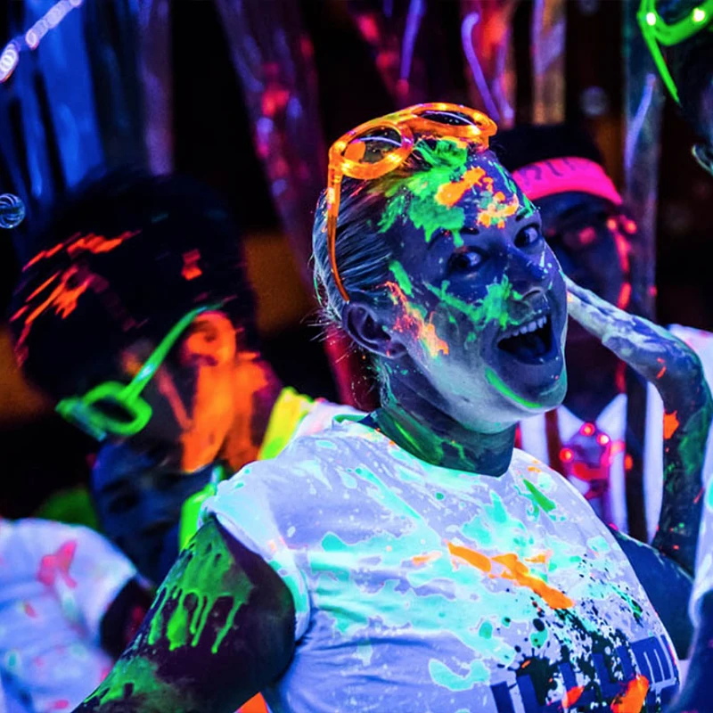 20 г золота световой Краски светится в темноте флуоресцентные для вечерние ногтей