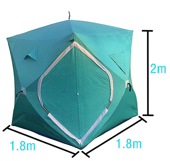 Открытый зимний ледяной рыболовный тент автоматический быстро открывающийся