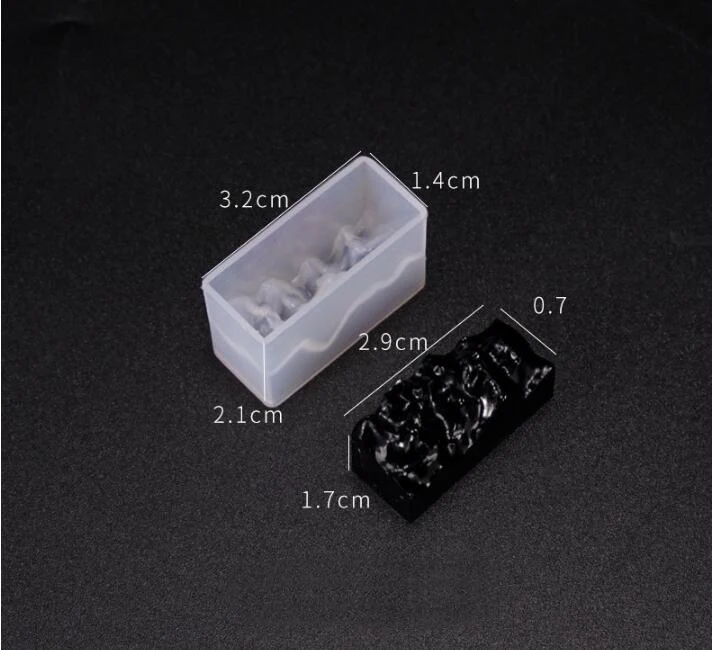 Силиконовая форма для изготовления ювелирных изделий 1 шт. горные вершины