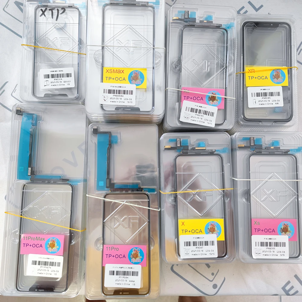 Оригинальный сенсорный экран дигитайзер для iPhone X XR XS Max 11Pro MAX 12 Pro ЖК внешнее