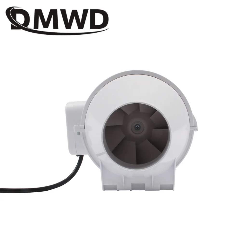 Электрический вытяжной вентилятор DMWD 3 дюйма мини с круглой трубой для ванной