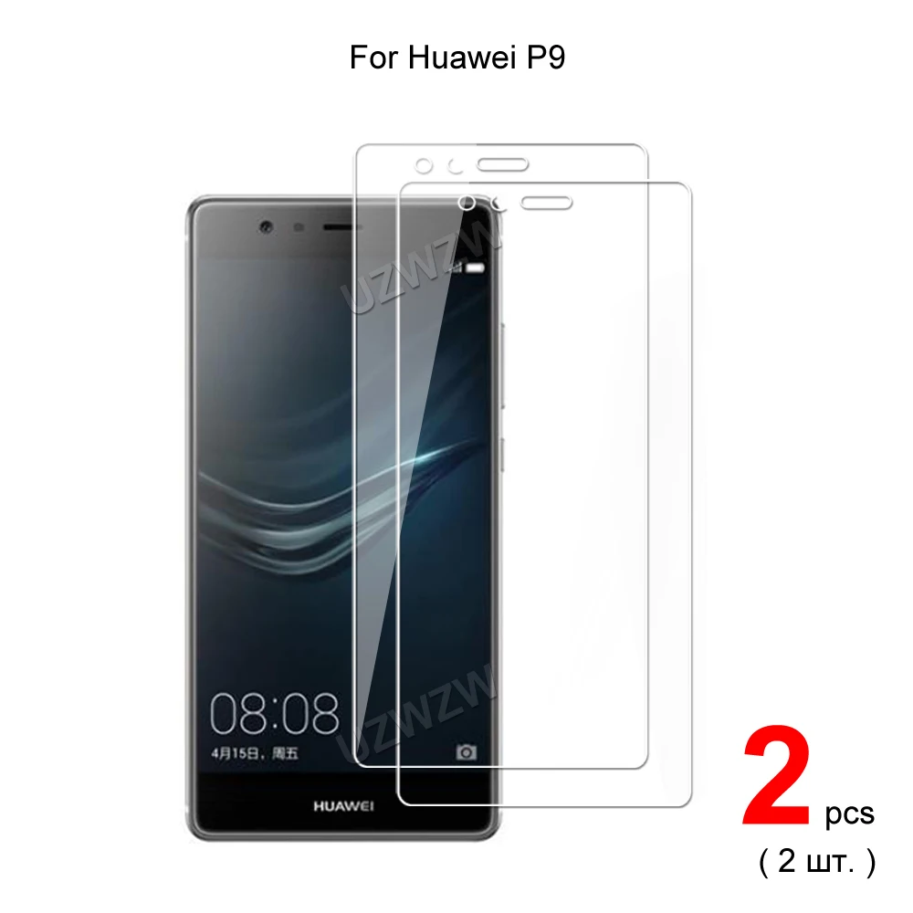 Закаленное стекло для Huawei P9 защита экрана защитная пленка HD Clear 0 3 мм 9H твердость