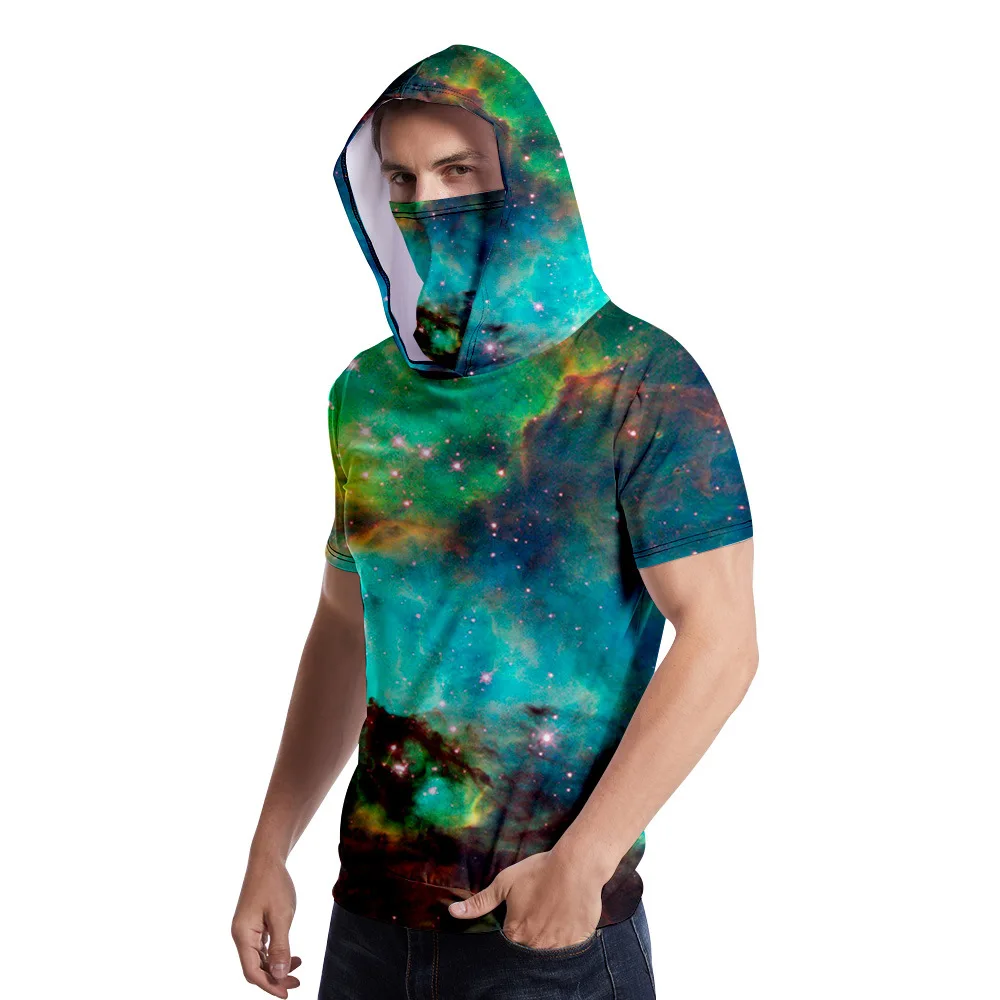 

2020 New Men/Women 3D Printed Hooded T Shirt Summer Fashion Casual Harajuku Hip-hop Short Sleeve Tops Tee Clothes For Boys Girls