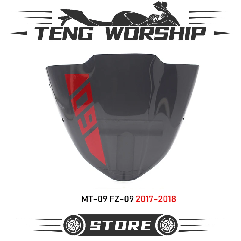 Аксессуары для мотоциклов YAMAHA MT 09 MT09 2017 2018 ветровое стекло щит ветрового стекла