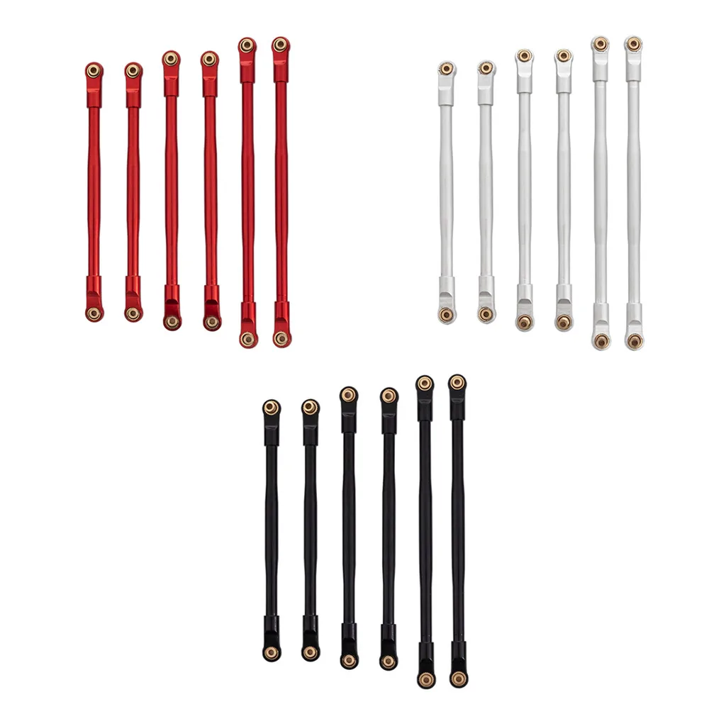 

Набор звеньев из алюминиевого сплава для осевого RBX10 Rysft AXI03005, модель гусеничного багги-автомобиля, обновленные детали, 6 шт.