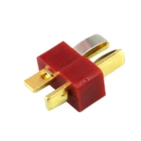 new t plug non slip connector male deans for deans rc lipo battery helicopter
