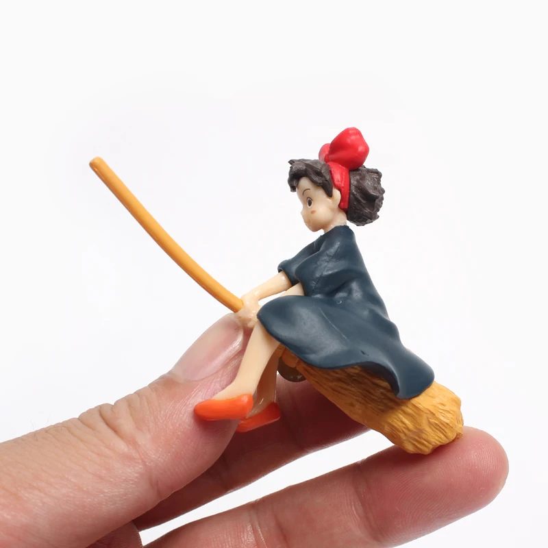 

Japanese Anime Magnetic Sticker Refrigerator Magnet Japanese Broom Girl Decoration Magnet magnet animation 3D Message Sticker