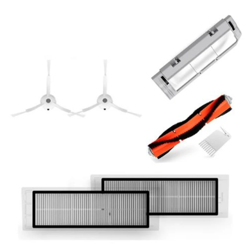 

for XIAOMI MI Roborock S50 S51 1S T5T6T4 S5Max Robot Vacuum Part Side Brush HEPA Filter Main Brush Cleaning Tool