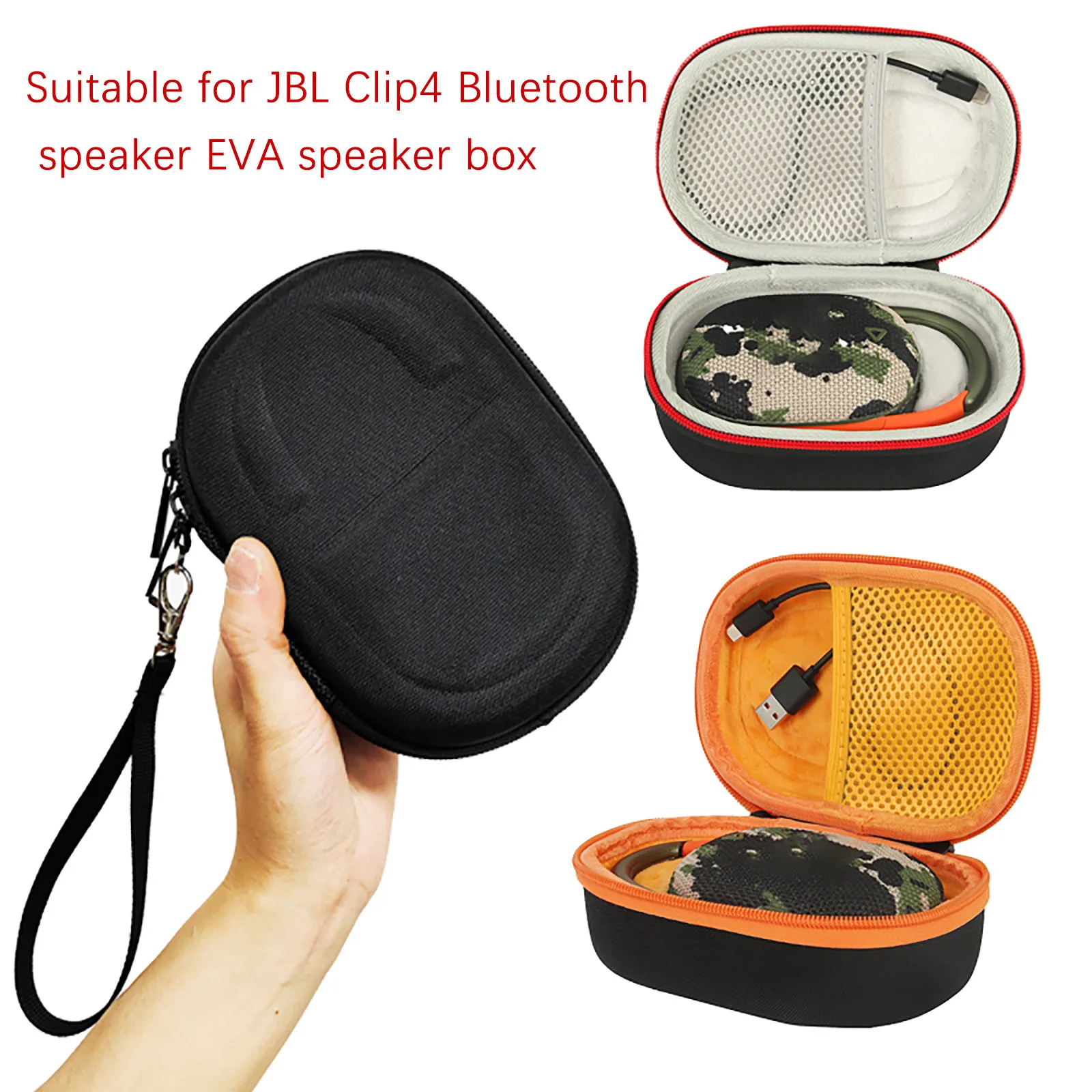 

Уличный портативный чехол из ЭВА для JBL-Clip4 Bluetooth-динамика, сумка для хранения, коробка для переноски, Противоударная для JBL-Clip4