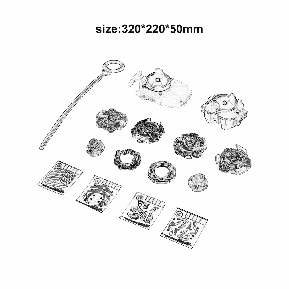 Спиннинговые топы детские игры для борьбы детский гироскоп игрушечный пусковой