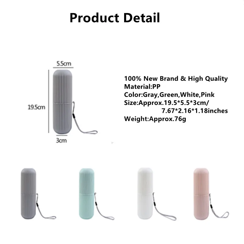 Творческий Портативный держатель для зубной пасты и щетки Чехол нескользящая