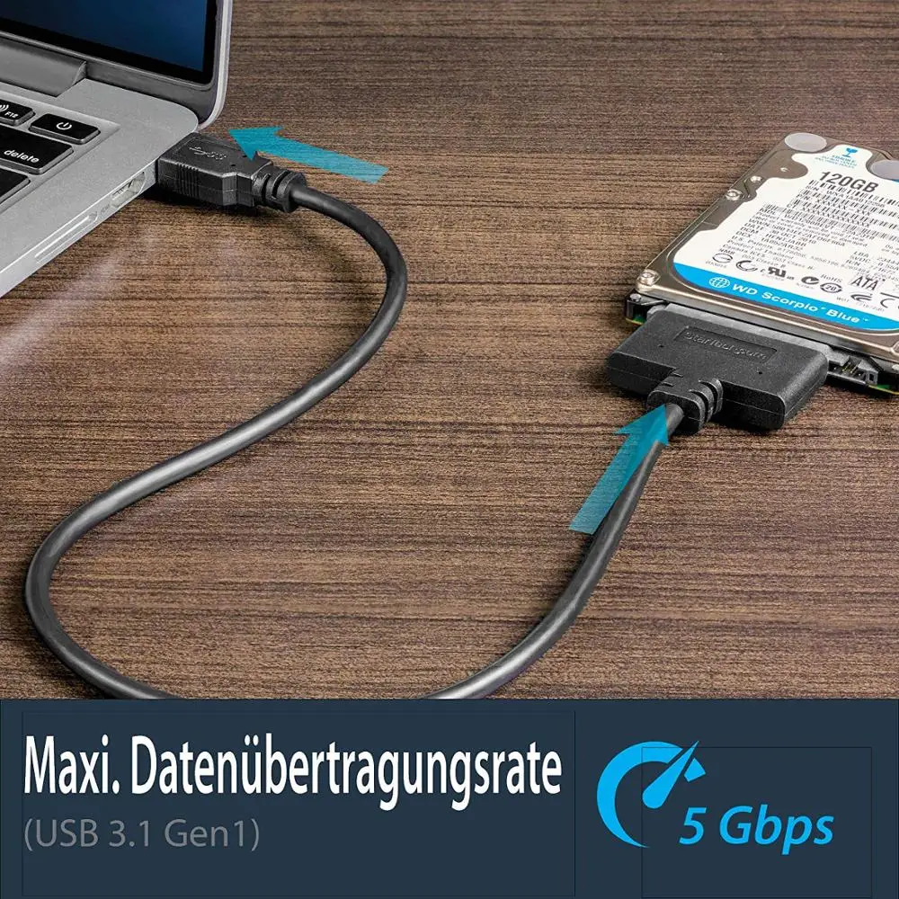 Кабель USB 3 0 для жесткого диска SATA7 + 15p|Компьютерные кабели и разъемы| |