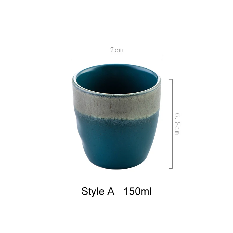 

Ceramic Teacup Kiln Change Porcelain Teacups Chinese Kung Fu Cup 150ml Kiln Change Custom Teacup Ceramic Single Cup Tea Cup Set