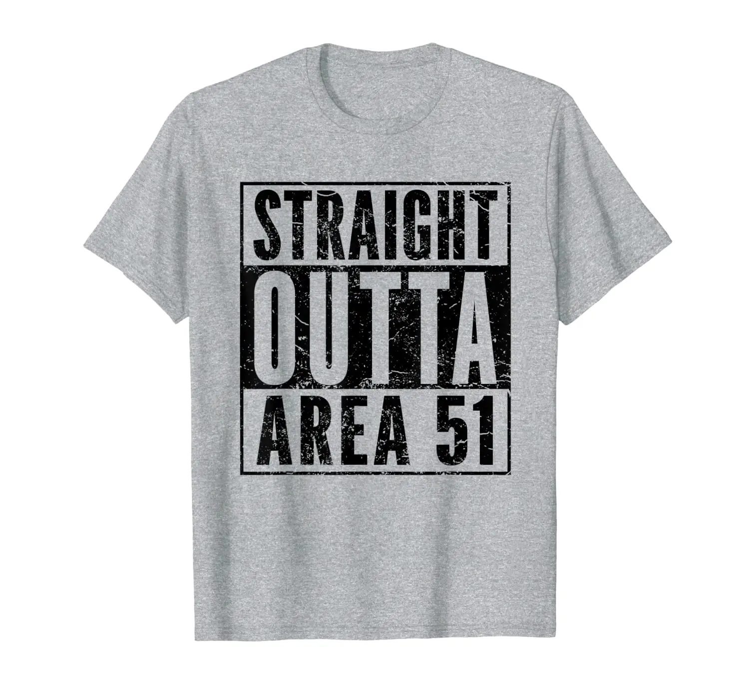 

Straight Outta Area 51 Shirt Funny UFO Alien Gift Women Men T-Shirt