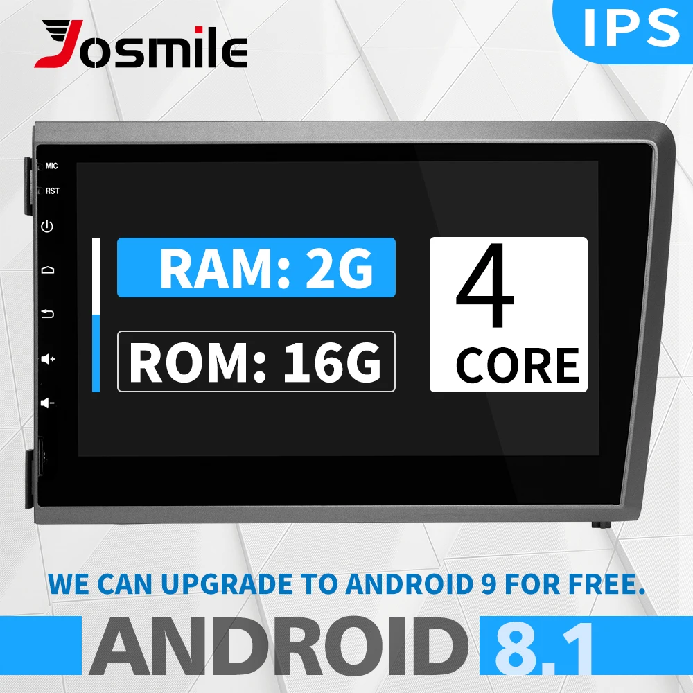 Josmile 2 din Android 8,1 автомобильный мультимедийный плеер для VOLVO S60 VOLVO V50 V70 XC70 2000 200120022003 2004 автомобильный Радио gps навигация
