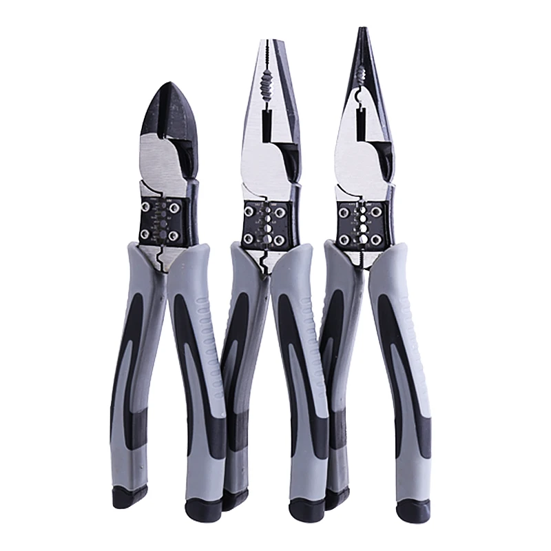 

Многофункциональные плоскогубцы 6 дюймов 7 дюймов, комбинированные обжимные плоскогубцы для зачистки/обжима/резки, диагональные плоскогуб...