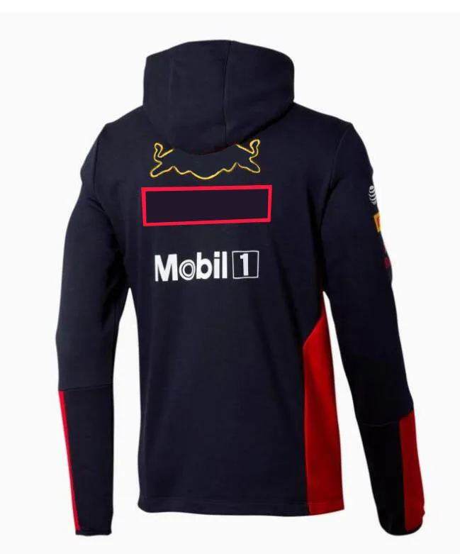 

F1 racing jacket F1 stand-up collar team sweater, the same style is customized