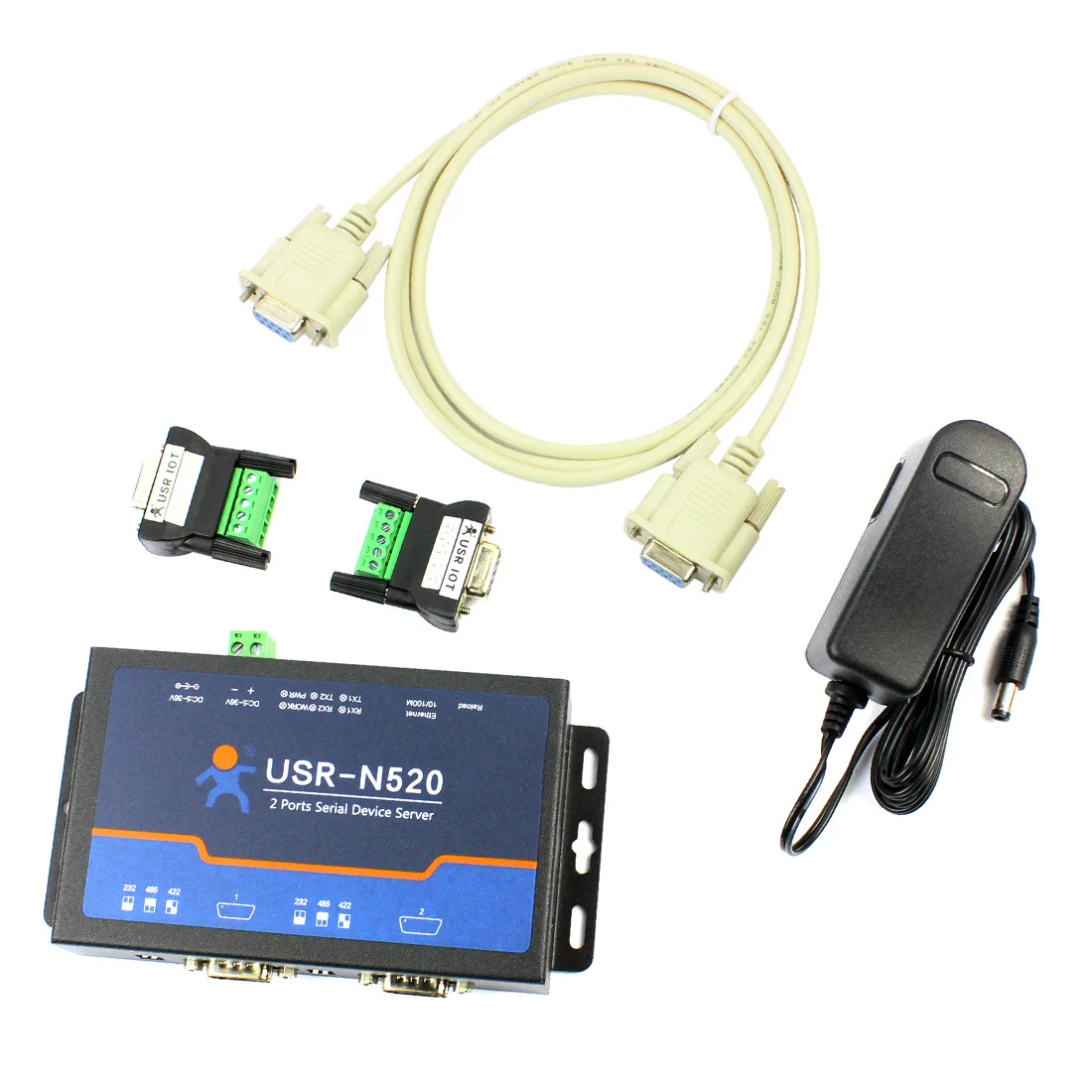 Двойной последовательный преобразователь для Ethernet сервера TCP IP RS232 RS485