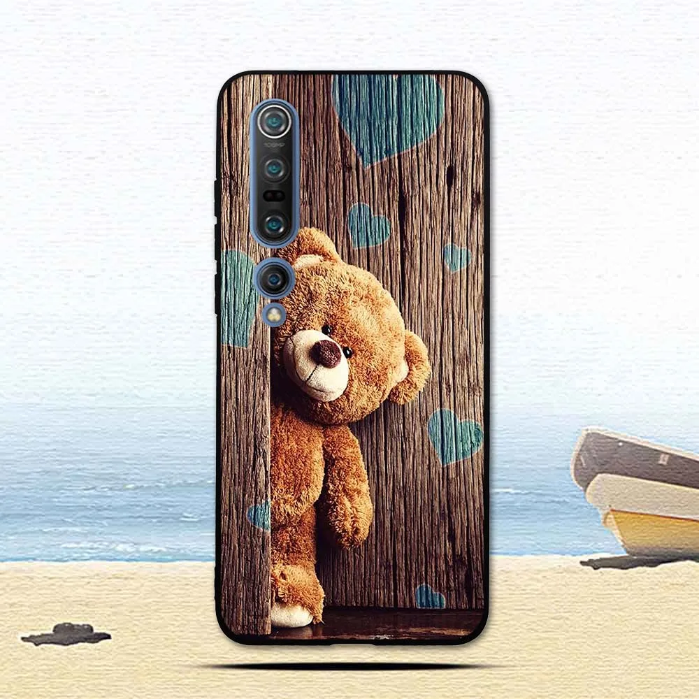 

For Xiaomi Mi 10 Lite 5G Case Fashion Painted Soft TPU Silicone Back Cover For Xiaomi Mi 10 Pro 5G Phone Cases fundas