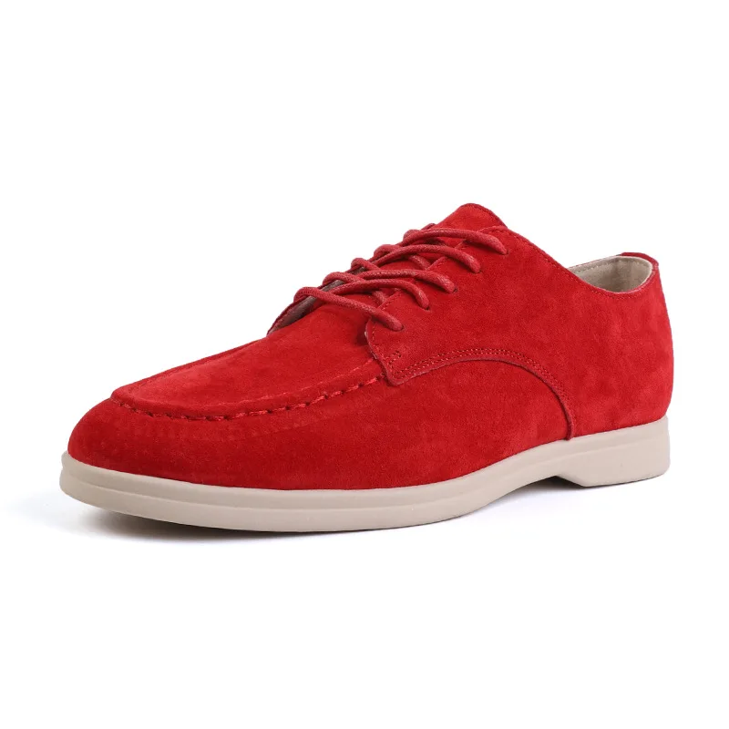 

2020 new Korean version of British suede all-match fashionable and comfortable sports flat shoes women's shoes sneakers