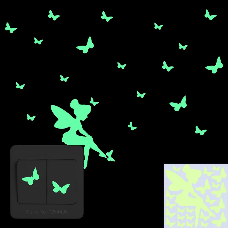 

Светящиеся наклейки NICELET Фея