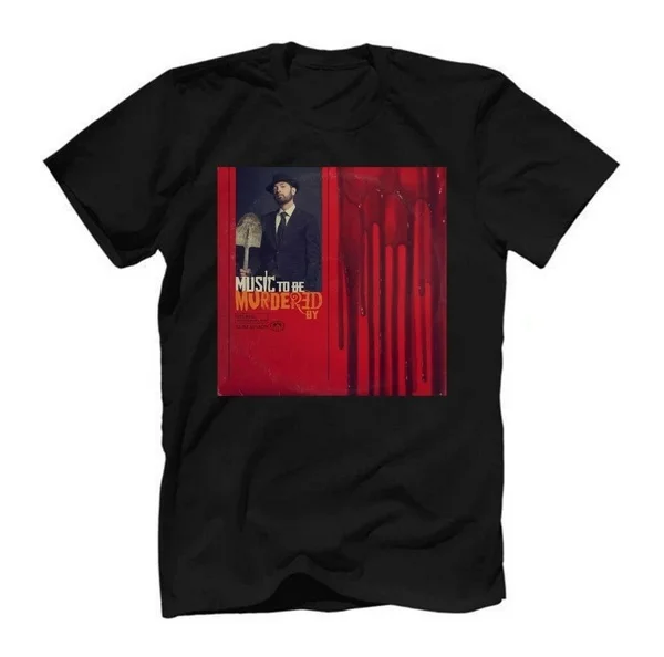 

Eminem - Music To Be Murdered By - Slim Shady Black T-shirt