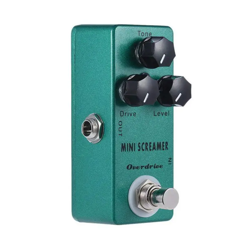 

Mosky Mini Screamer Overdrive (TS9 Overdrive) Mini Guitar Effect Pedal
