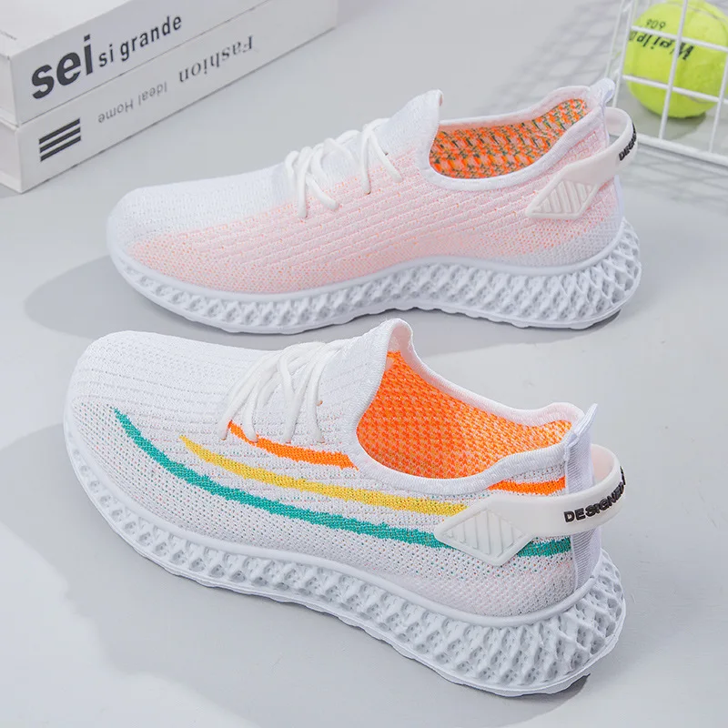 

Hot Trendy Women Walking 2021 Women Shoes Sneakers Women Mesh Breathable Mesh Trainers Running Shoes Tenis zapatillas mujer