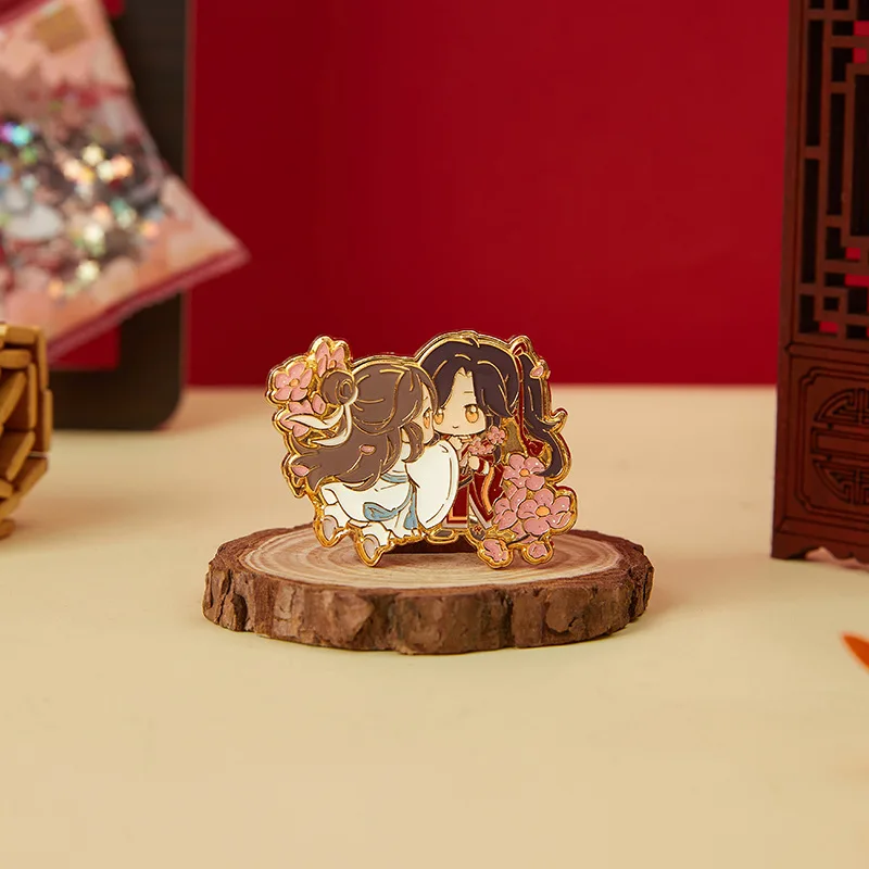 Китайская аниме Tian Guan Ci Fu Hua Cheng Xie Lian металлическая Закладка Античная