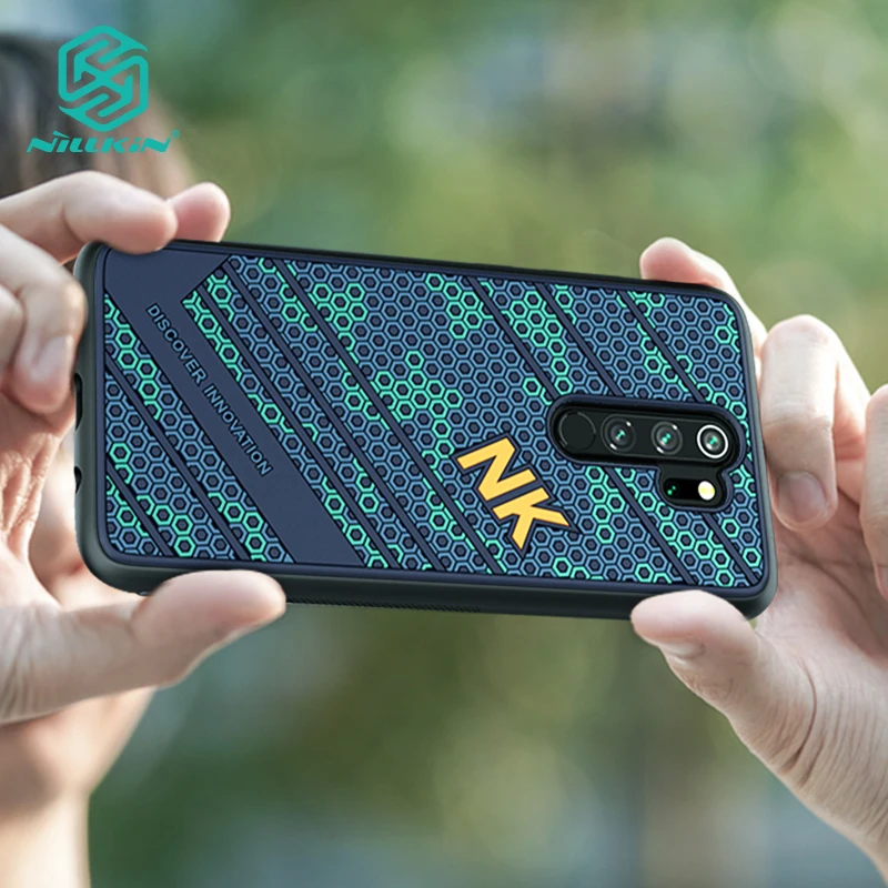 Чехол Nillkin Striker для Xiaomi Redmi Note 8 Pro TPU + PC Камуфляжный узор чехол телефона s|Сумки
