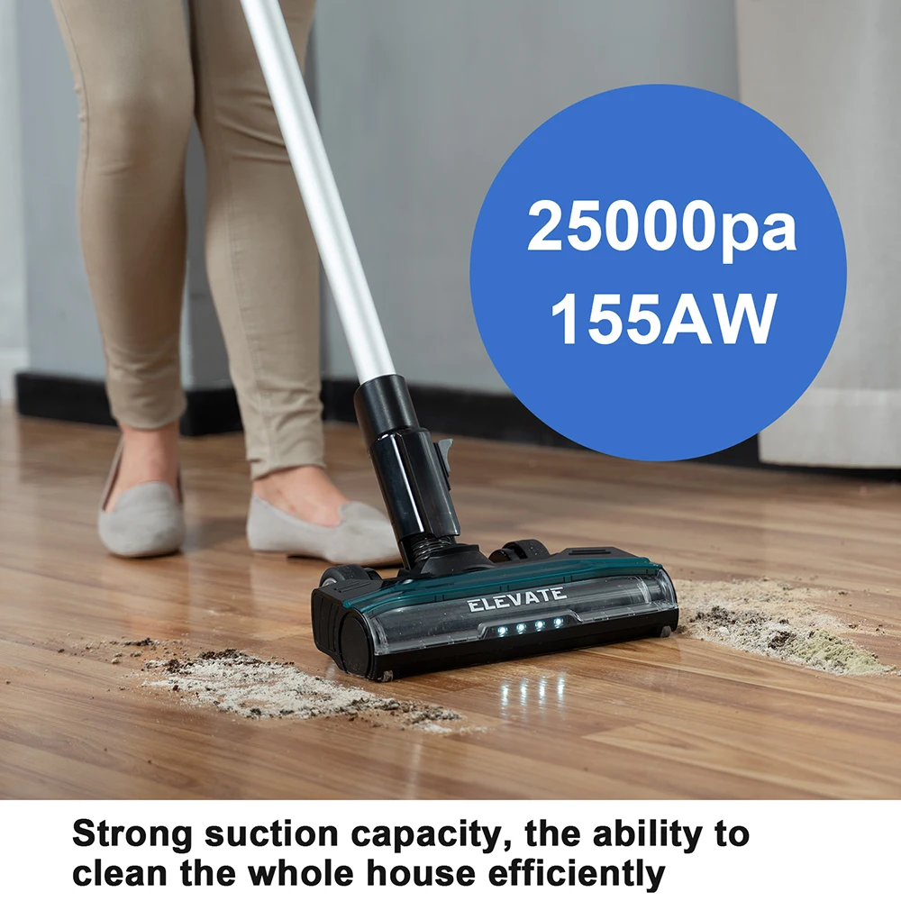 

Midea Eureka H11 Handheld Wireless Vacuum Cleaner Portable Cordless 25Kpa 155AW 450W Dust Collector floor Carpet Cleaner