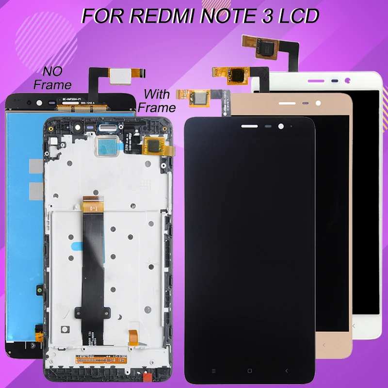 ЖК-дисплей с сенсорной панелью и дигитайзером в сборе 5 дюйма 150 мм для Xiaomi Redmi Note 3