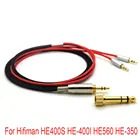 Сменный Hi-Fi кабель для наушников Hifiman HE400S HE-400I HE560 HE-350 HE1000 V2 3,5 мм на 2*2,53,5 мм Штекерный аудиокабель