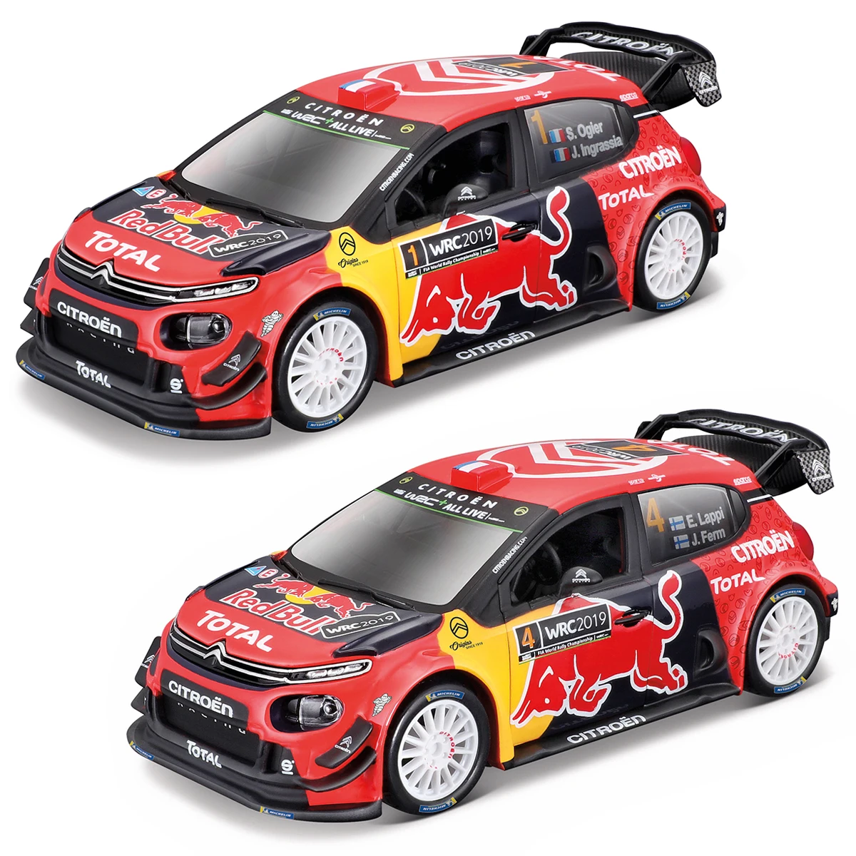 Bburago 1:32 Citroen C3 WRC 2019 Монте Карло статического Литой Транспортных средств