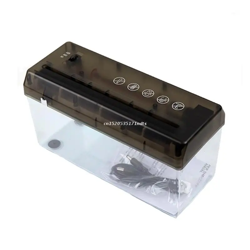 USB Электрический двойного использования мини-измельчитель бумаги маленький A4
