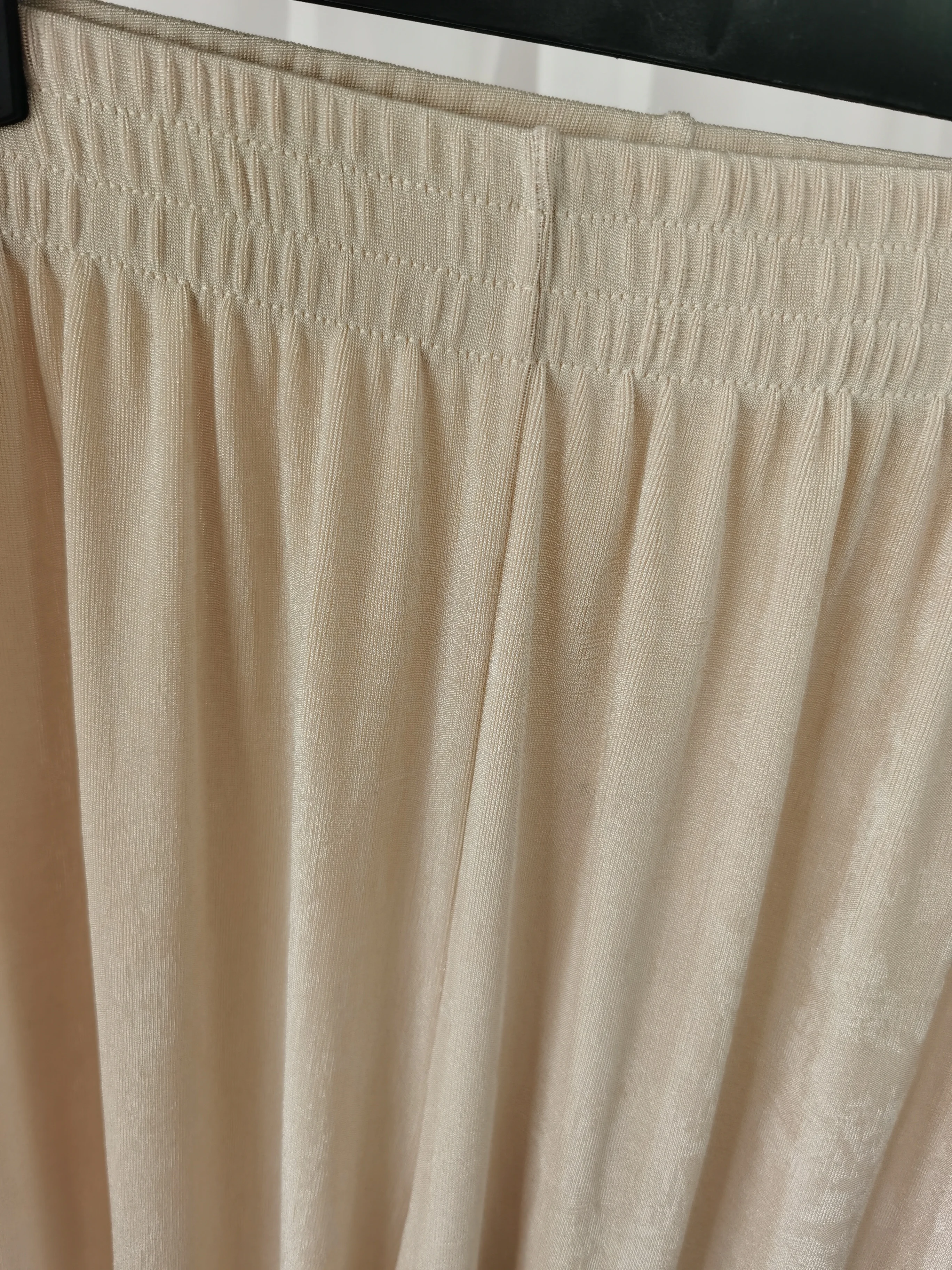 Женские тонкие шелковые брюки Daeyard свободные с широкими штанинами повседневные