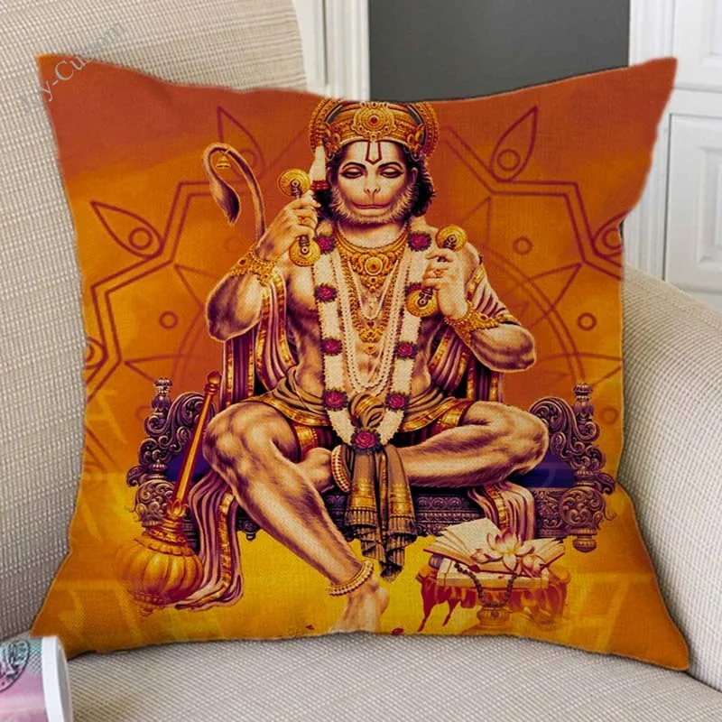 Индийский культ плакат стиль индийский буддизм лорды Вишну Hanuman Krishna диванная