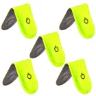 Ночной отражатель для бега, магнитный стробоскоп, для бега, ходьбы, велосипеда, для безопасной езды, СВЕТОДИОДНЫЙ дизайн, для занятий спортом на открытом воздухе