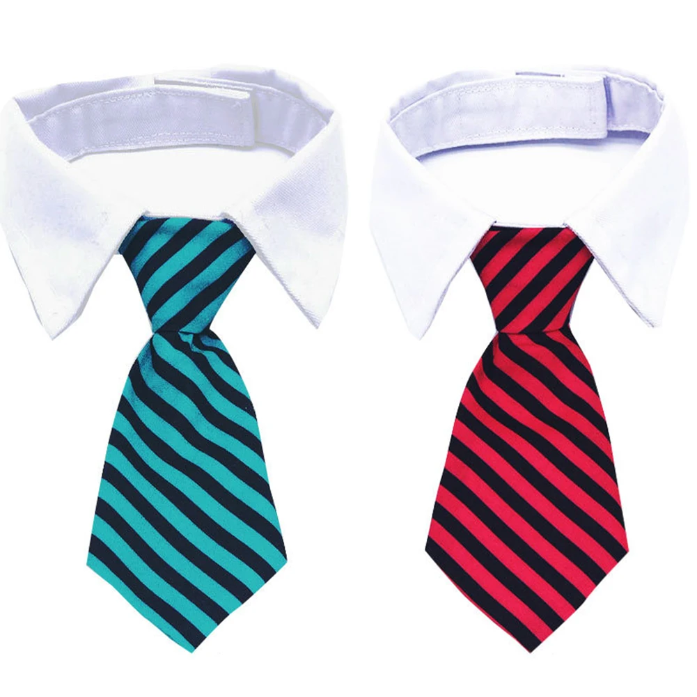 Регулируемый полосатый галстук-бабочка для ухода за собакой | Дом и сад