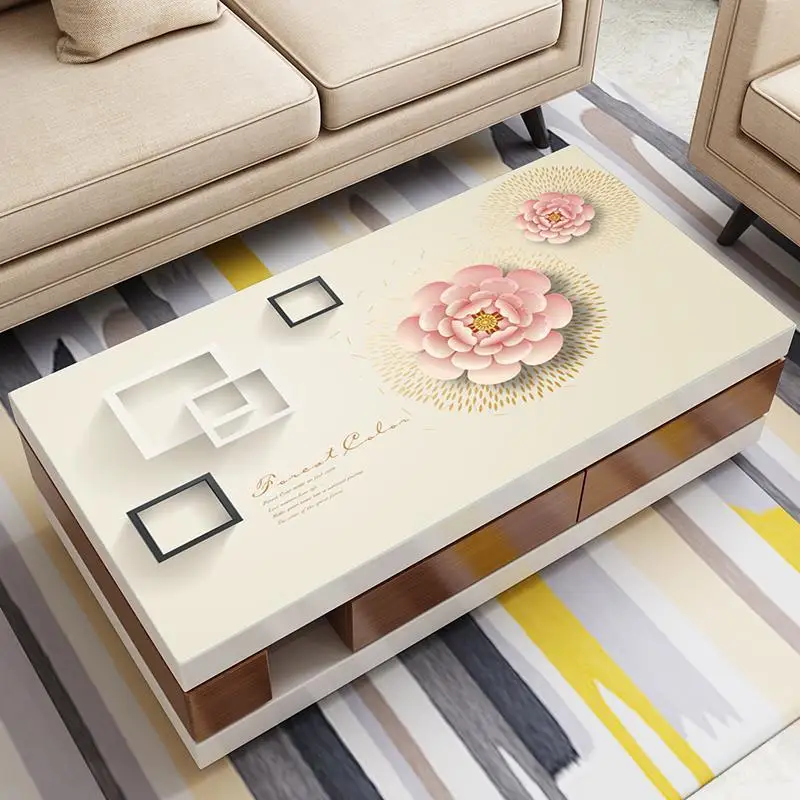 Прямоугольная непроницаемая скатерть из ПВХ | Дом и сад