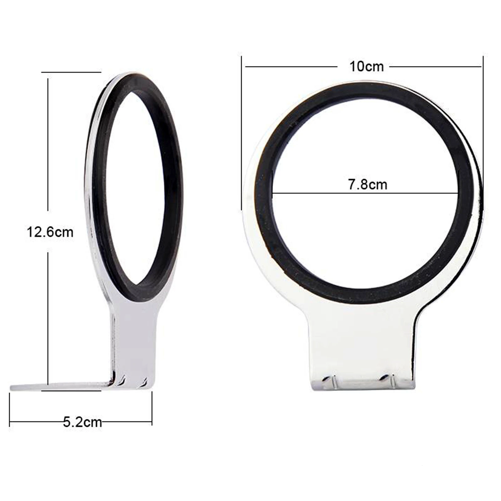 Настенный держатель для фена алюминиевая полка ванной комнаты органайзер