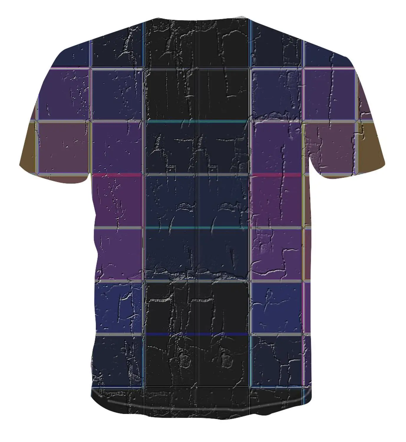 

Summer 2019 Yuansu New Creative Geometry 3d T -Shirt With Fashionable Short Sleeve Star Sky Men'S Hip Hop Fashion T-Shirt S -6xl