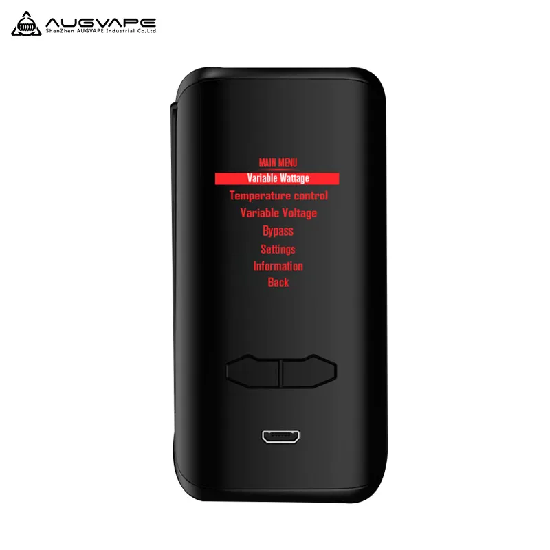 Электронная сигарета Augvape VX200 200 Вт TC бокс мод Vape коробка с двойным аккумулятором