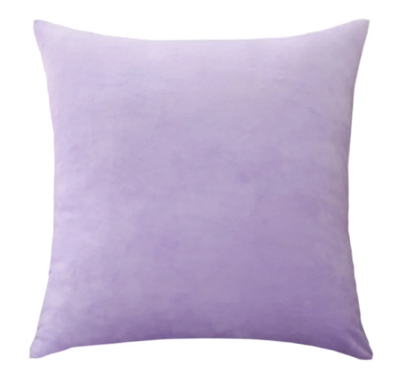 light purple 25 обувь в разной цветовой гамме под заказ 40/45/50/55/60/70 см полиэстер супер мягкого велюра для подушек HT-PSVDC-01 - Цвет: light purple
