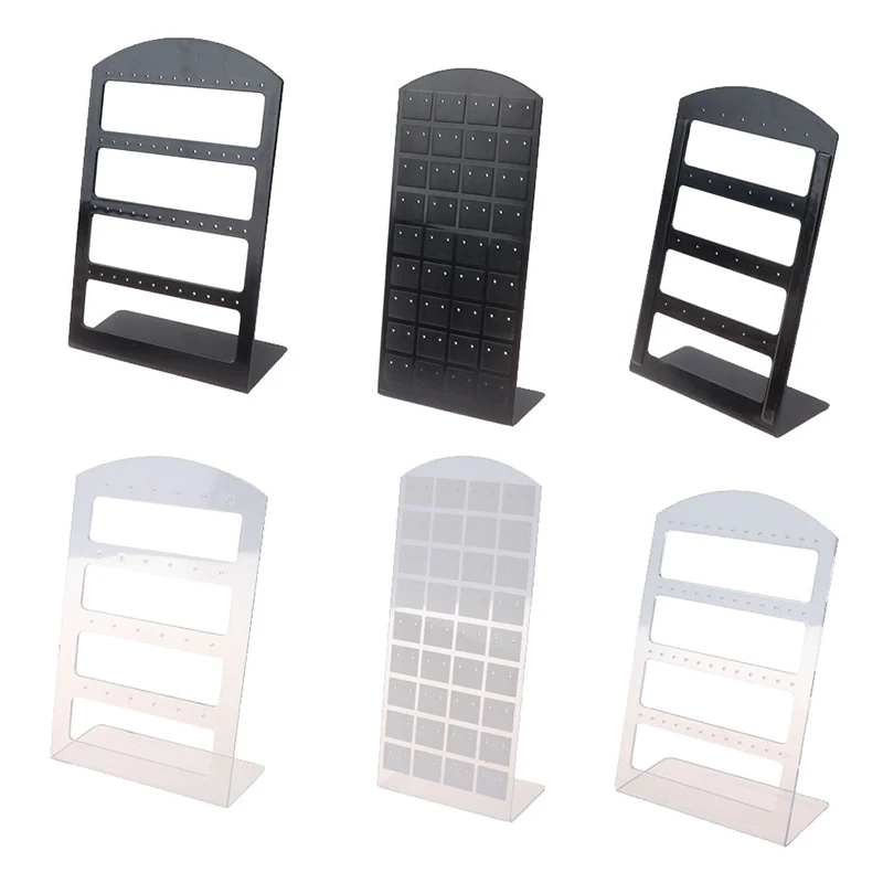 

Fashion Oorbellen Oorstekers Sieraden Tonen Plastic Sieraden Display Rack Stand Organizer Houder