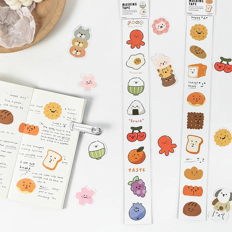 16 шт./лот серия emoticon креативное украшение сделай сам бумага без высыхания клейкая