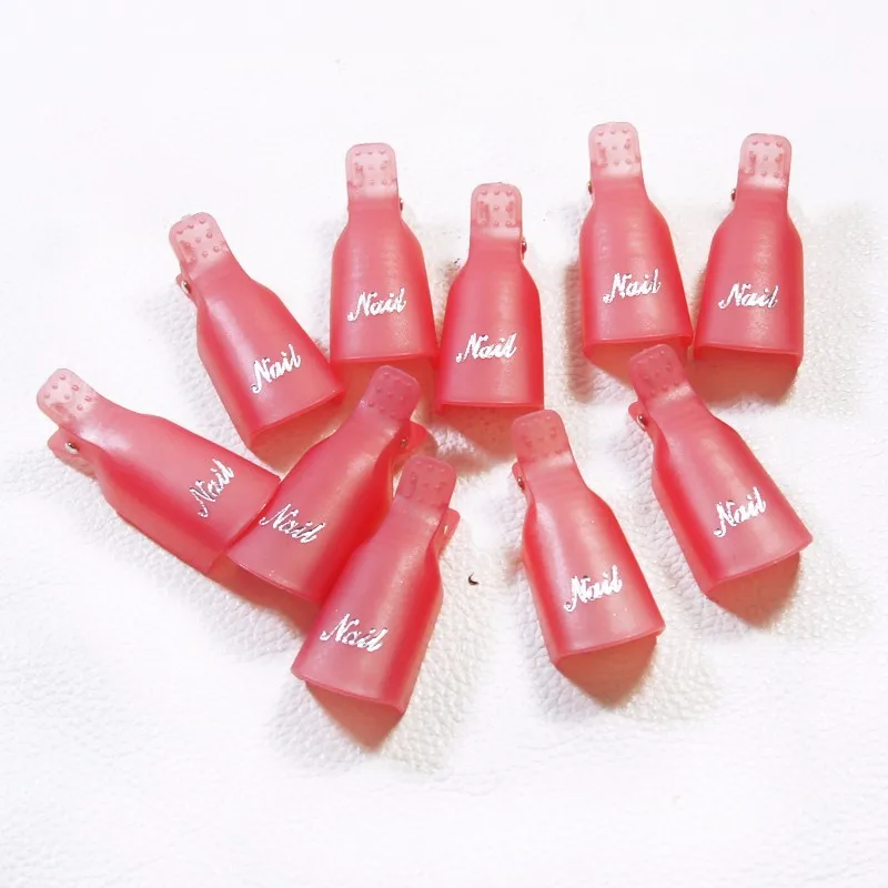 10 шт. средство для снятия гель лака ногтей замачивания УФ инструмент обертывания