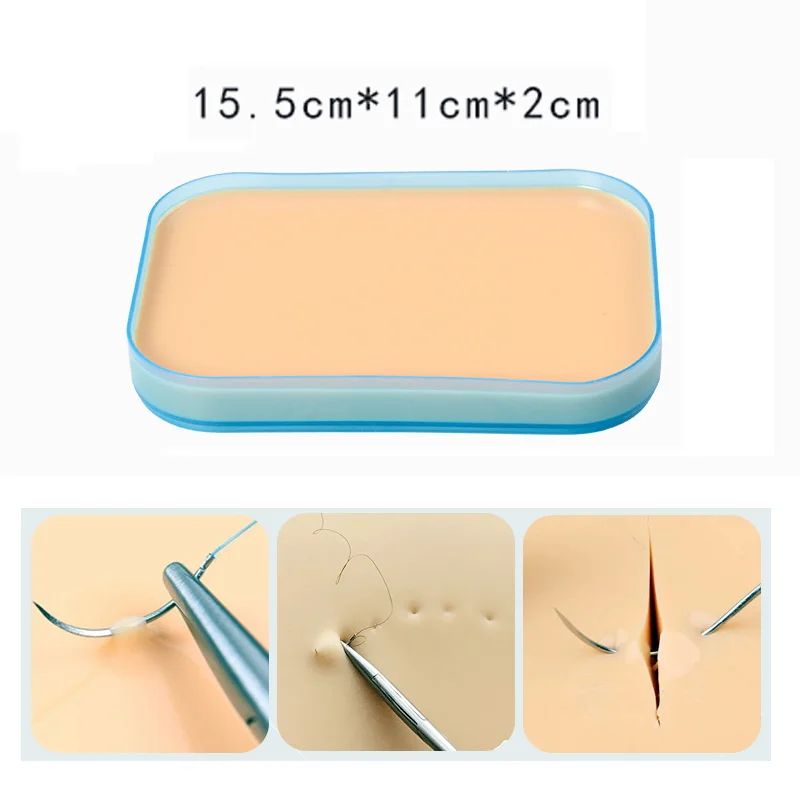 Медицинский хирургический разрез силиконовая тренировочная подушечка