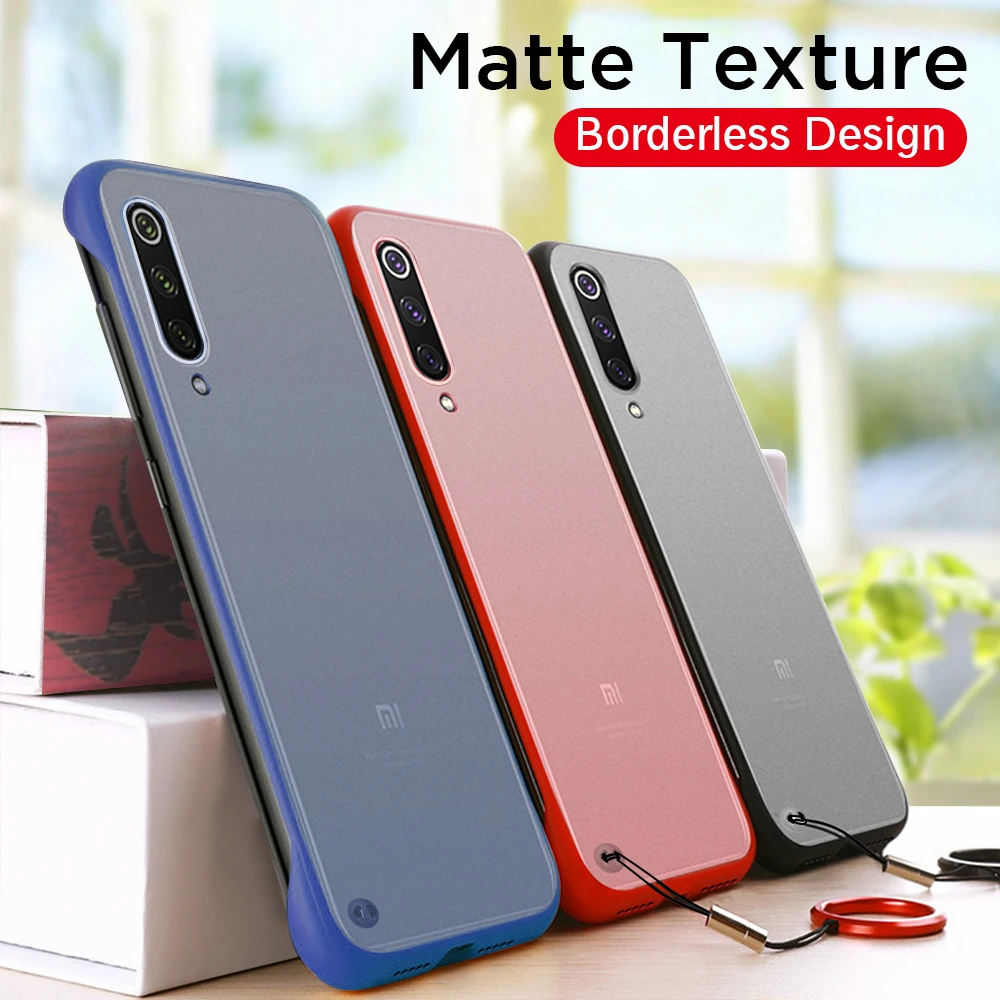 Бескаркасный чехол для Xiaomi Mi 9 SE ультра тонкий прозрачный жесткий Чехлы телефона